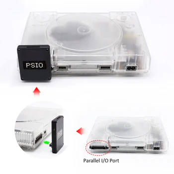 Емулатор на оптичното устройство PSIO (клониран версия) Калъф с 3D-принтом за PS Original PSX PS1 Classic с установените игри за SD-карти