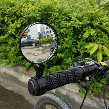 Универсално Кормило Огледало за Обратно виждане С Контролиран Завой, Широкоъгълни Велосипедни Огледала за Обратно виждане за Аксесоарите за Планински Пътят Мотори