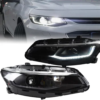 Headlight For Malibu XL 2016-2018 Car автомобили стоки LED DRL Hella Xenon Лен Hella Hid H7 Chevrolet Malibu Car Accessories