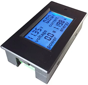 DC 6,5-100 НА 100/50A 4В1 цифров дисплей LCD екран напрежение ток мощност енергия волтметър амперметър м тестер монитор