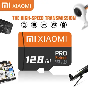 Карта памет XIAOMI 256 GB, 512 GB И 1 TB Micro TF SD Флаш Карта Class10 TF SD Карта за Камера За Смартфон Адаптер за вашия Телефон Android