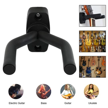 Стойка за Китара ukulele Стенни Закачалка за Ukulele Кука Притежателя Рафтове за монтиране на Стена за Бас Китари Хавайска Китара, Струнен Инструмент Аксесоари