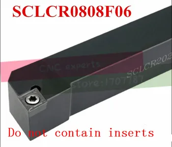 SCLCR0808F06 8*8 мм и Метален Струг Режещи Инструменти Струг с ЦПУ Стругове Инструменти Външен Притежателя на Струг инструмент от S-Тип SCLCR/L