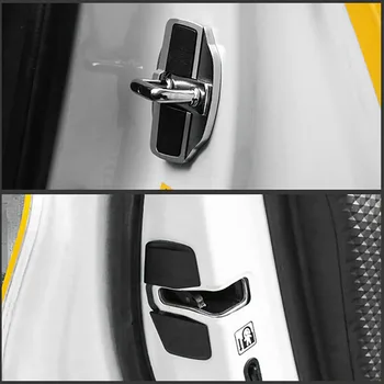 2 Комплекта TRD Вратата, Стабилизатор на Автоматично Заключване на вратите Протектор Капаче Стопорные Капак за Toyota Land Cruiser LC200 Alphard Vellfire