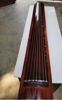 Китайски Гуцинь Нов стил KuMu LongYin Старата ела, Ръчна изработка на професионален високо Ниво на Гуцинь 7 струни Цитра Музикален инструмент