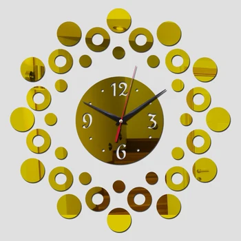 Креативни, Модерни нови 3d акрилни часовници начало декор модерна всекидневна стенни часовници стикер натюрморт дизайн