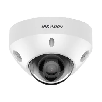 Hikvision DS-2CD2547G2-LS 4MP ColorVu Аудио H. 265 + IR POE AcuSense Мини Куполна IP Камера за видеонаблюдение с Вграден микрофон