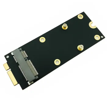 Нов mSATA SSD SATA 7 + 17 Pin Адаптер за 2012 MacBook Pro MC976 A1425 A1398