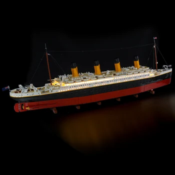 LIGHTAILING Led Лампа Комплект за 10294 Титаник Набор от Градивни блокове (не включва модел) Тухли Играчки за Деца