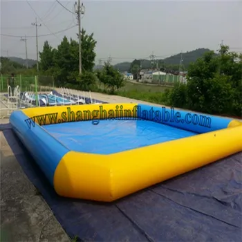 Търговско плувен басейн за наемане на раздувного локва 10m *10m голям раздувной за възрастни и деца