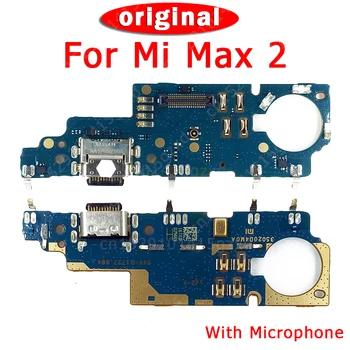 Оригинален кабел за зареждане Порт За Xiaomi Mi Max 2 зарядно устройство ще захранване на Такса USB Plug ПХБ Конектор Dork Гъвкав Кабел, Смяна Ремонт, Резервни Части