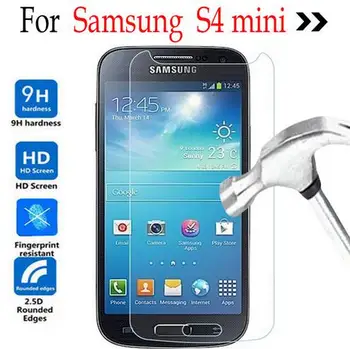 за Samsung Galaxy s4 мини закалено стъкло на защитно покритие на екрана на Samsung Galaxy s4 mini i9190 s4mini i9198/i9192/i9195/9190