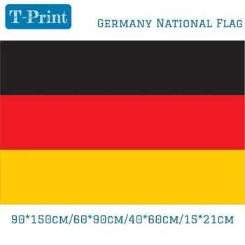 15x21 см 40x60 см 60x90 см 90x150 см 3x5 фута Германия Национален Флаг Полиестер